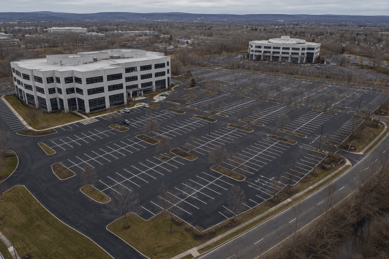 Commercial asphalt paving contractor serving parking lots across Connecticut state