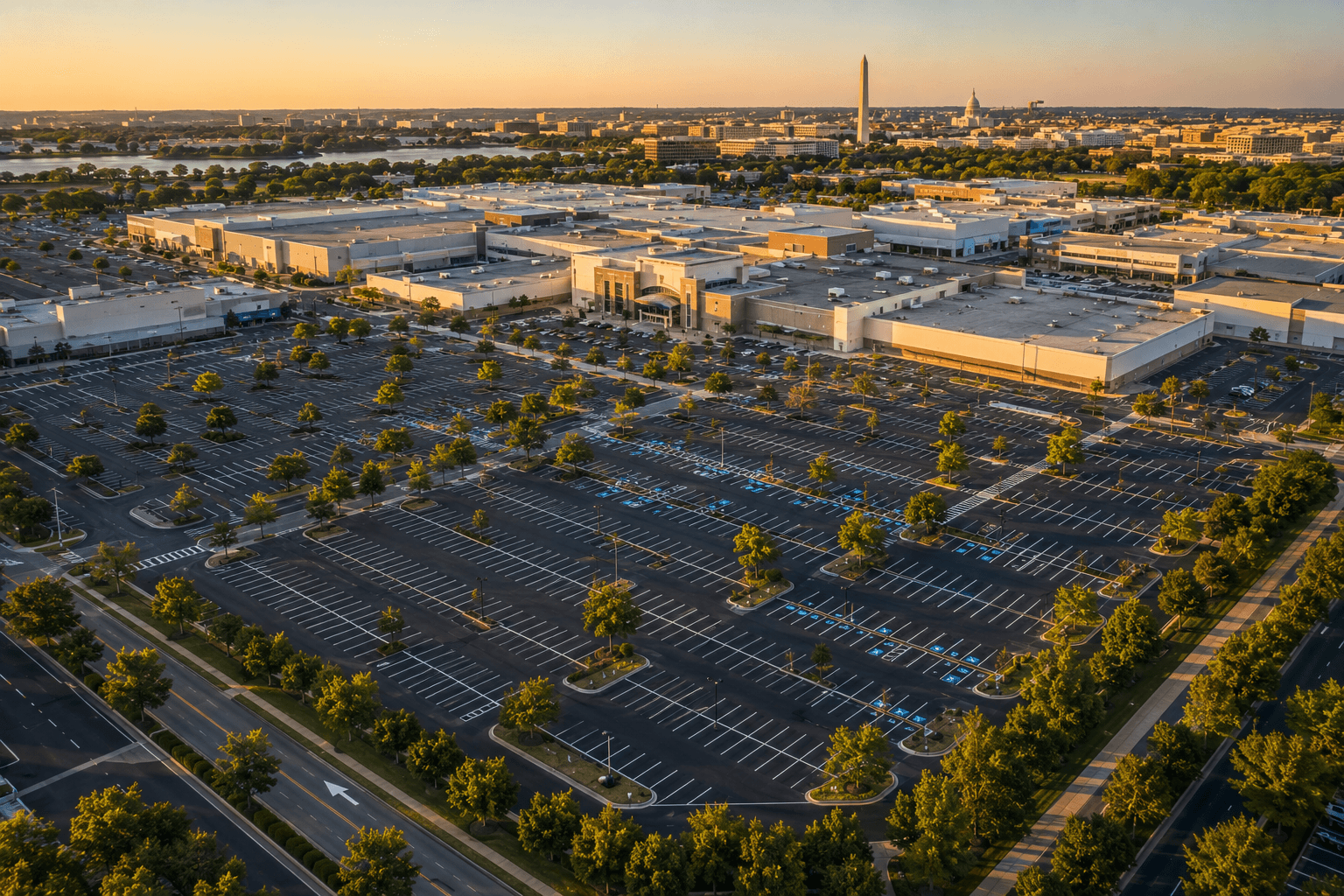 Commercial asphalt paving contractor serving parking lots across Georgetown, DC