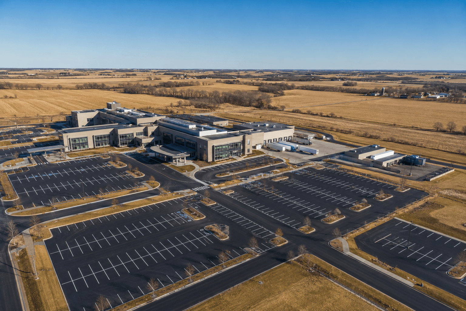 Commercial asphalt paving contractor serving parking lots across Ames, Iowa